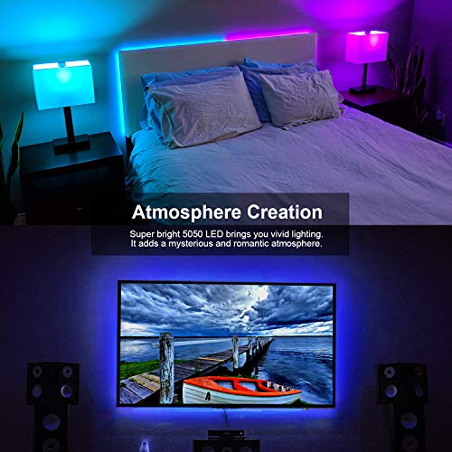 ShinePick Striscia LED, 5M 150 Led RGB 5050 LED TV...