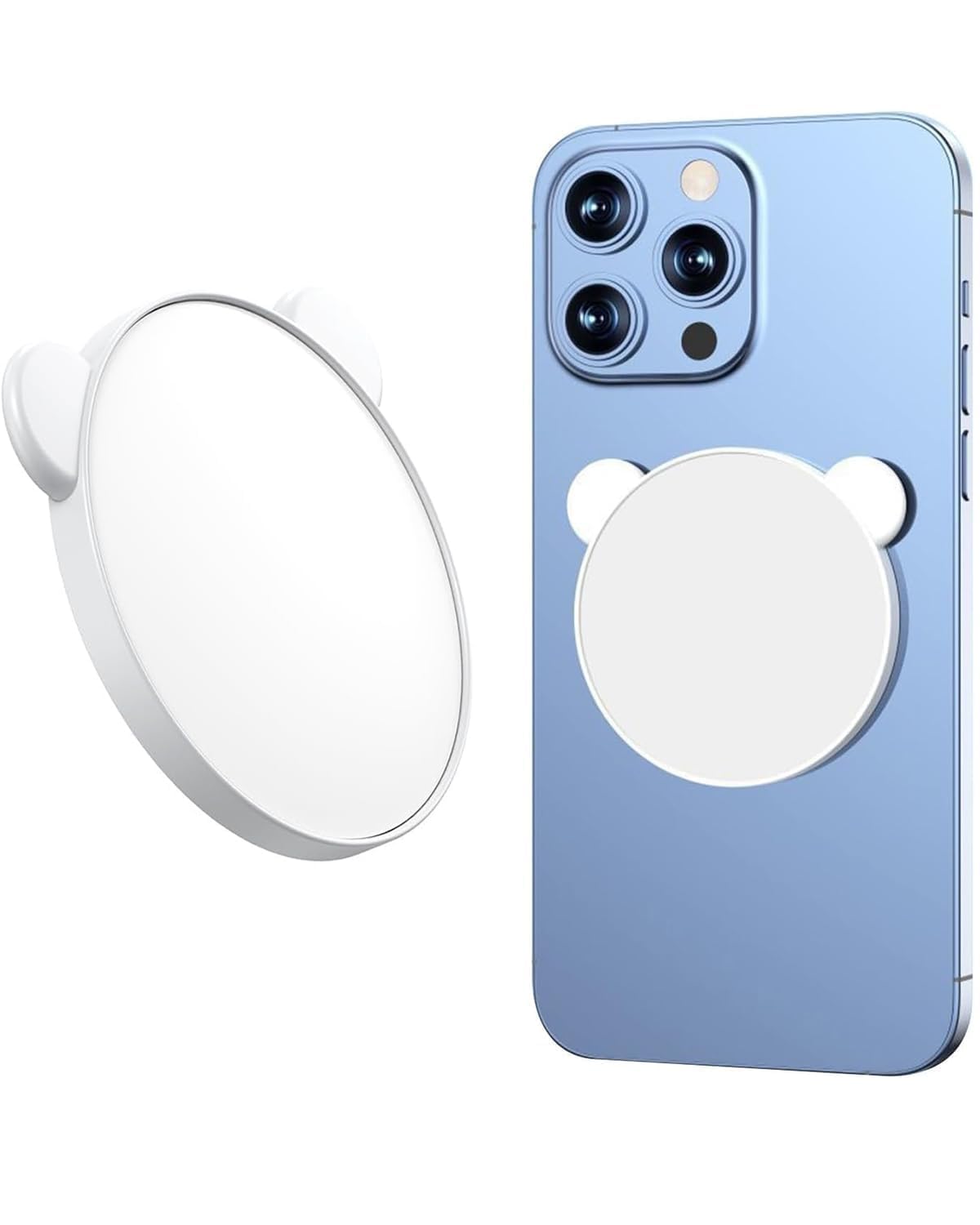 VarniADR Selfie Mirror, Portable Selfie Mirror for Back Camera, Portable Design, Universal Compatibility, White Finish, Ideal for Vlogging and Photography Recording, Cell & Accessories-image-30