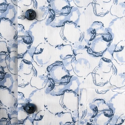 Image of 7-DAYS Men's Premium Formal Printed Shirt - 100% Cotton, Regular Fit, Full Sleeves, with Pocket - Stylish for Special Occasions.