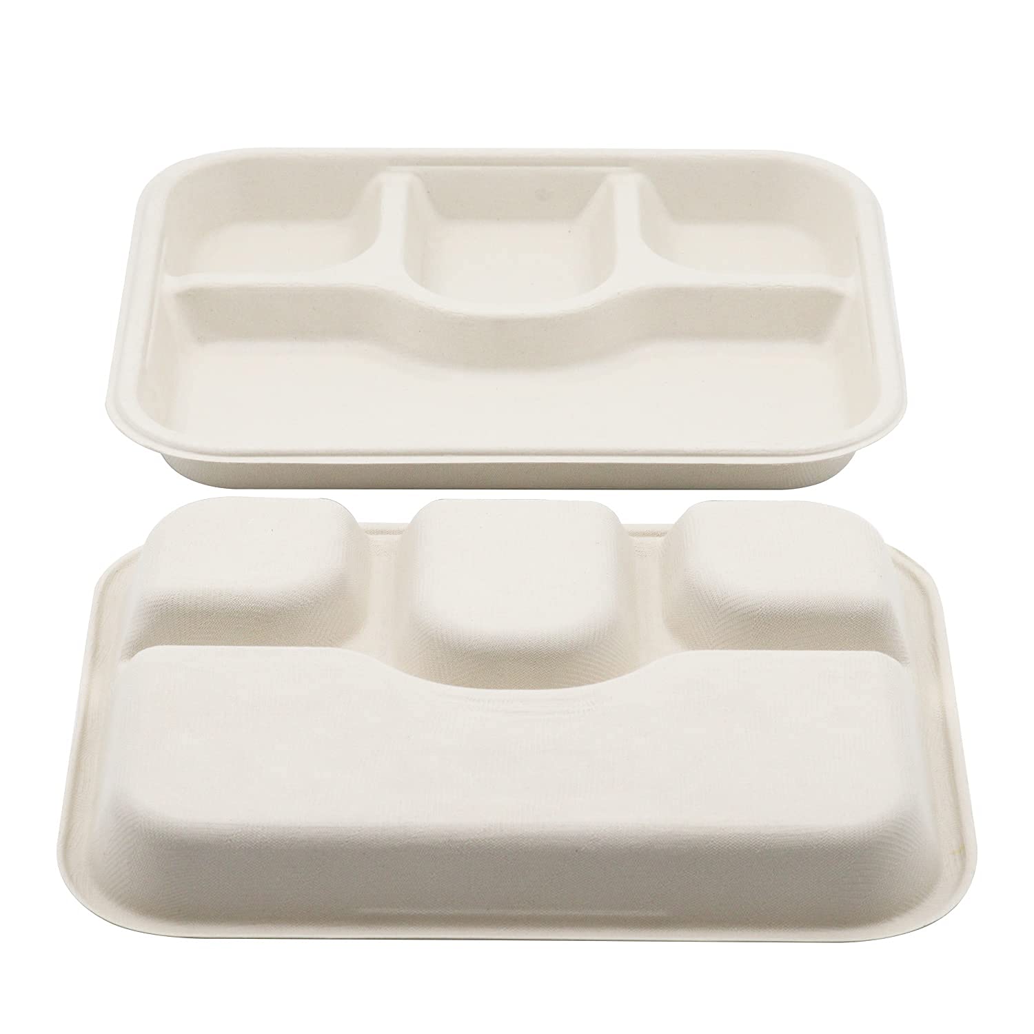Marc Sugarcane Plates - Biodegradable & Compostable -6 Marc Sugarcane Plates - Biodegradable & Compostable -6