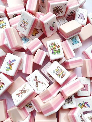 American Mahjong Tile Set, 160 Acrylic Engraved Tiles miniatura 1