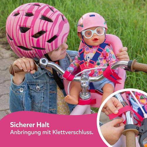 Baby Born Fahrradsitz zur Befestigung am Fahrrad für 43 und 36 cm Puppen