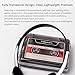 TOMASHI Portable Cassette Player with Bluetooth Transmitter, Cassette Stereo Player with Type-C Charging, Built-in Battery, Belt Clip, and Earphone Jack for Wireless Music Playback
