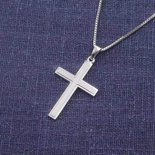 Collar de hombre Plata trendor estilo diario y casual 45 cm 3