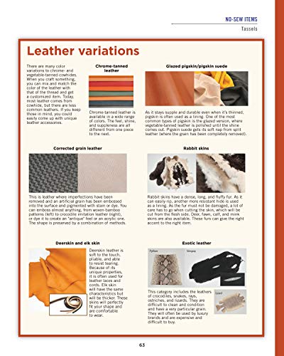 Leather Crafting Starter Book: Tools, Techniques, and 16 Step-by-Step Projects for Beginners (Fox Chapel Publishing) Learn the Basics and Start Making Wallets, Cases, Covers, Bags, Moccasins, & More - Image 7