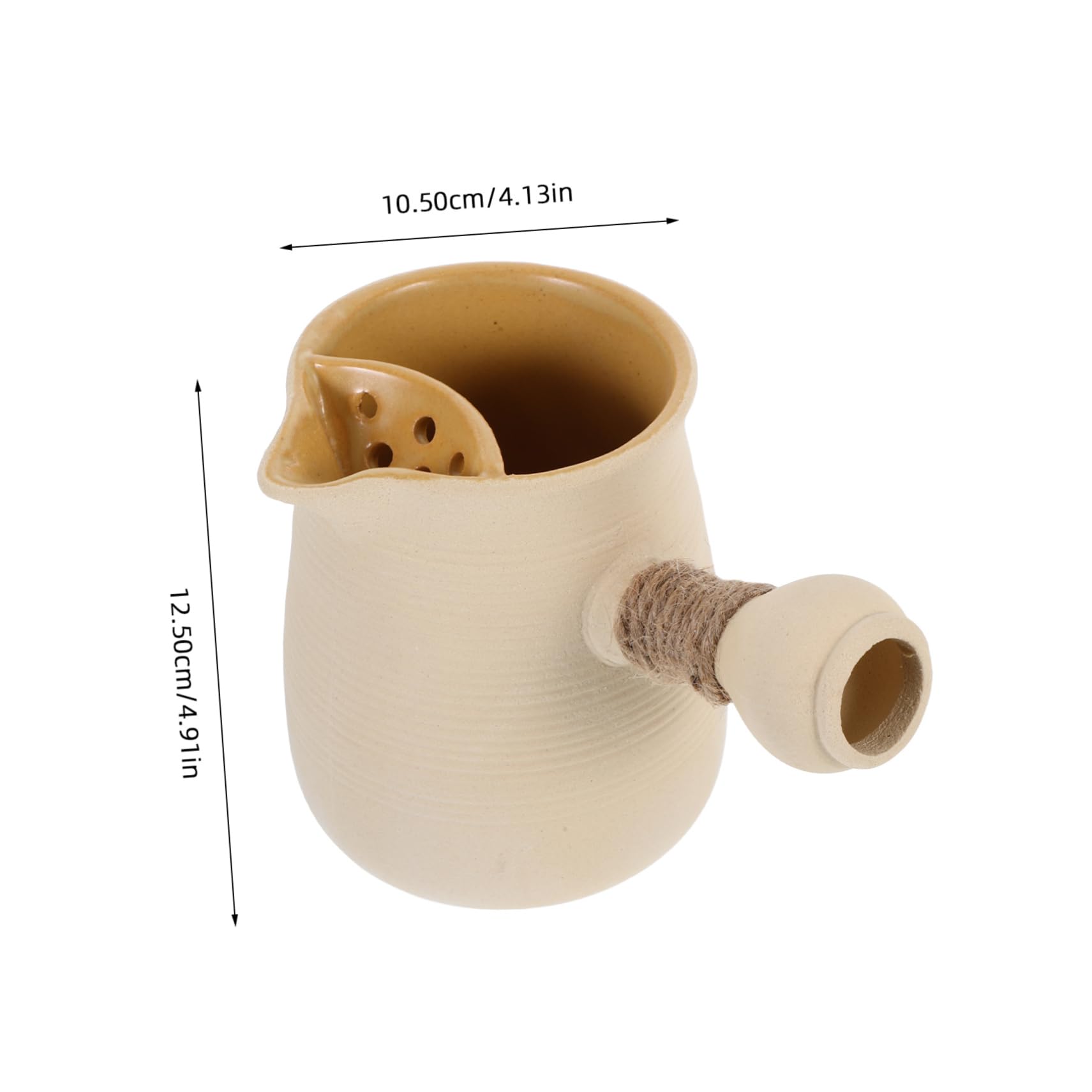 Alipis Portable Stovetop Kettle for Outdoor Camping Boiling Pot Vintage Tea Kettle Heat Resistant Large Capacity