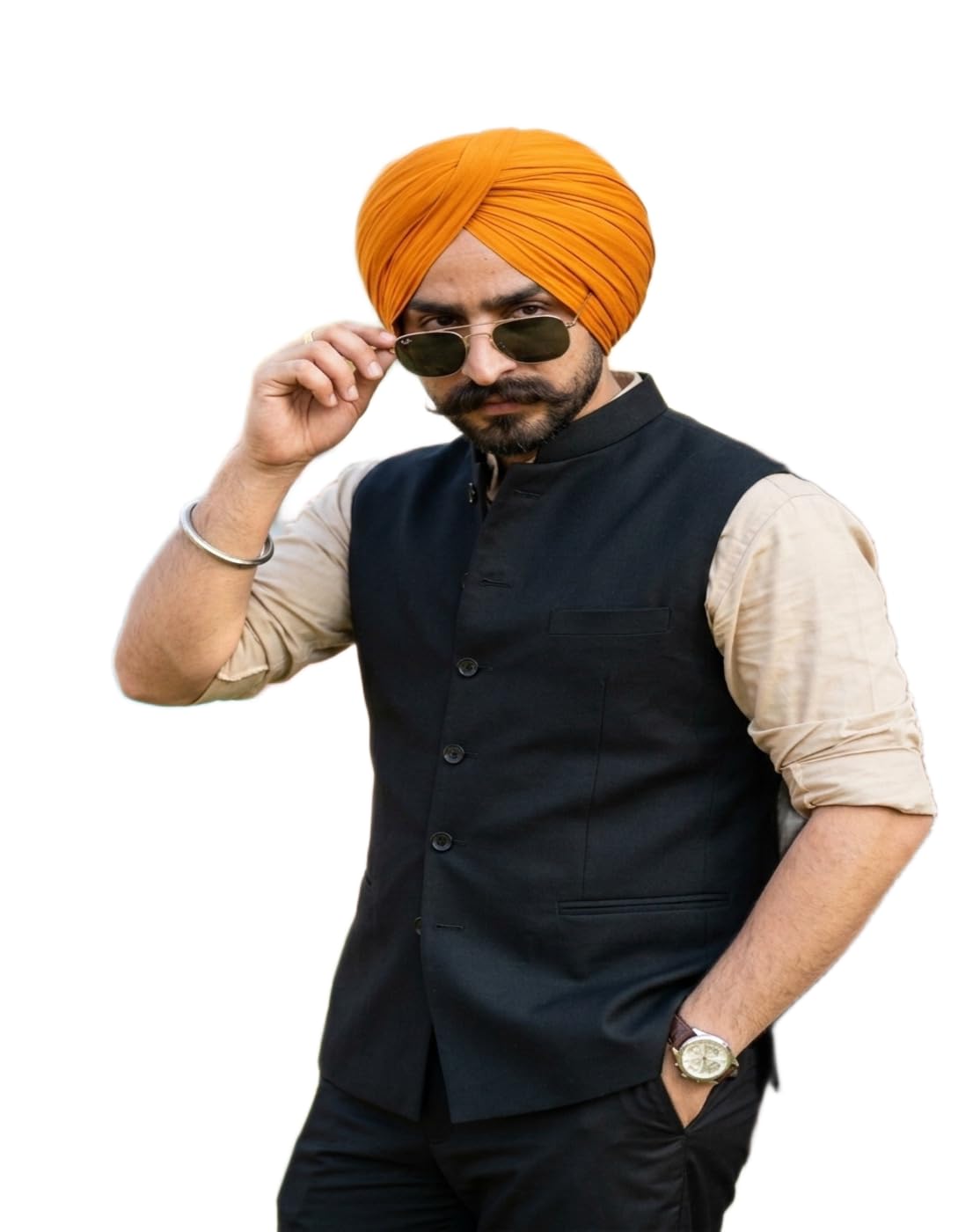 perfect productions Plus Size Nehru Jacket,Nehru Jacket-picture-13