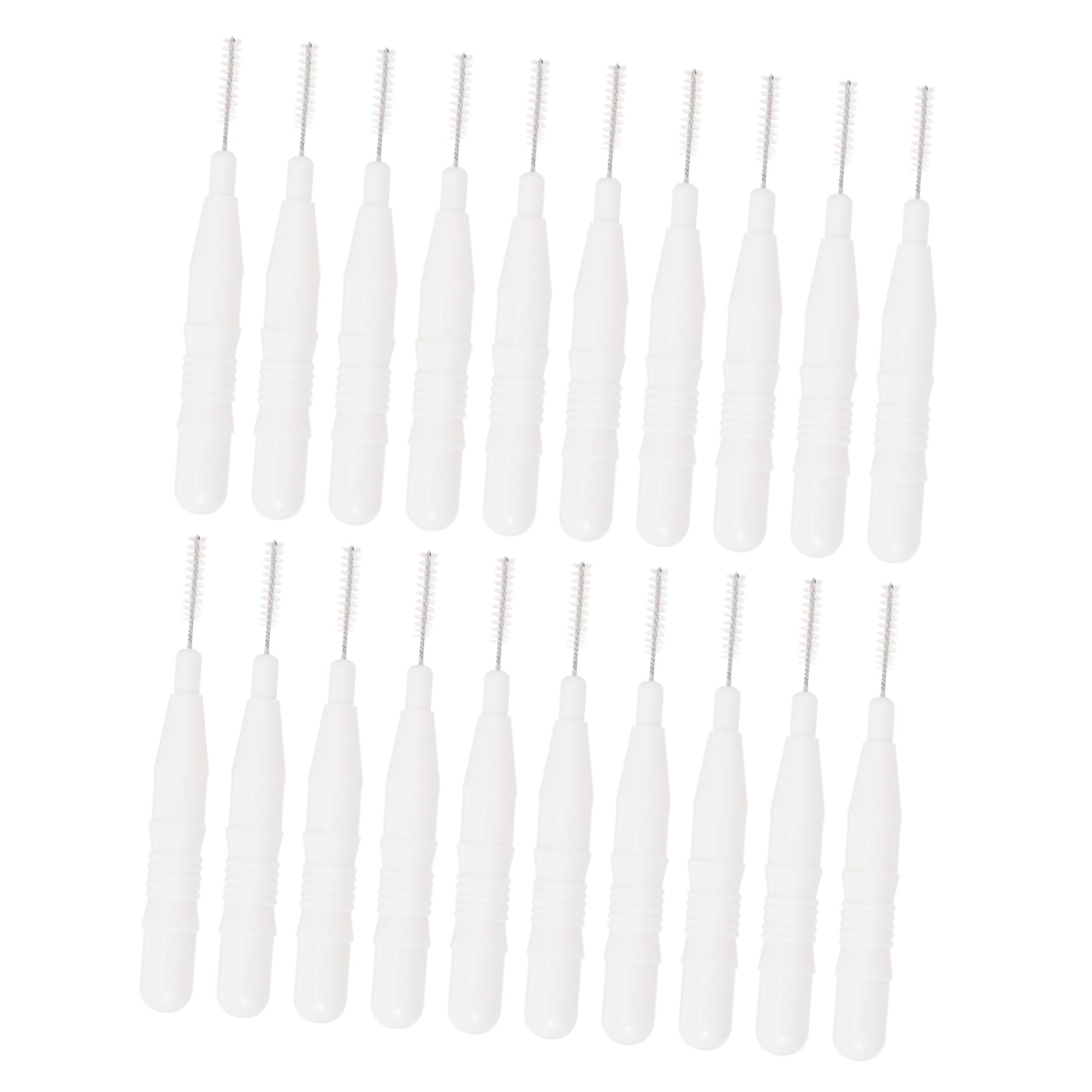 Angoily Eyebrow Makeup Brush Set 20pcs Mini Spoolie Brushes for Eyelashes Professional Makeup Applicators