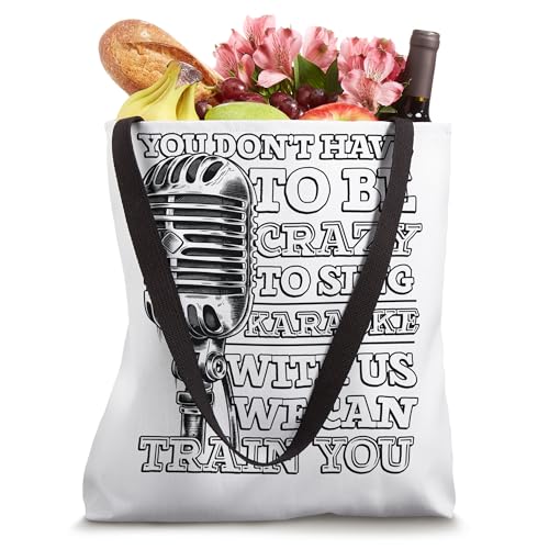 Bolso Tote Karaoke Divertido miniatura 4