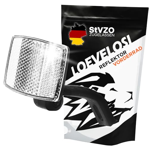 Fahrrad Vorderrradrefletor für Fahrräder Vordererradstrahler Katzenauge...