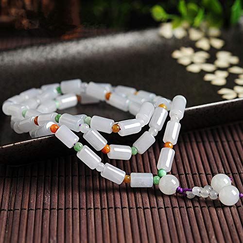 Jade birman naturel résistant : solution bijou 2-en-1 collier et bracelet - 3