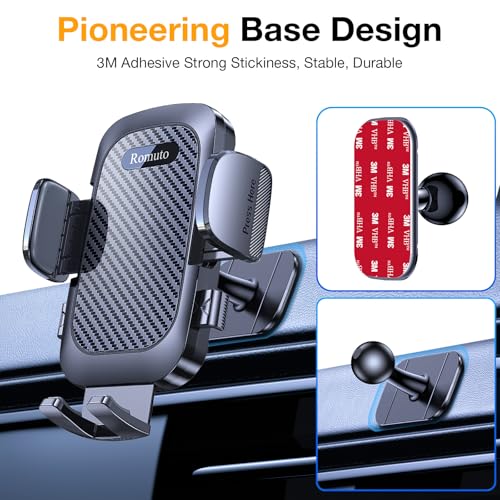 Romuto Phone Holders for Your Car Phone Holder Mount【90+LBS Suction Cup】 - image 7