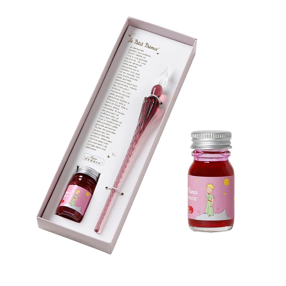 Herbin Glass Pen, Le Petit Prince Limited Set
