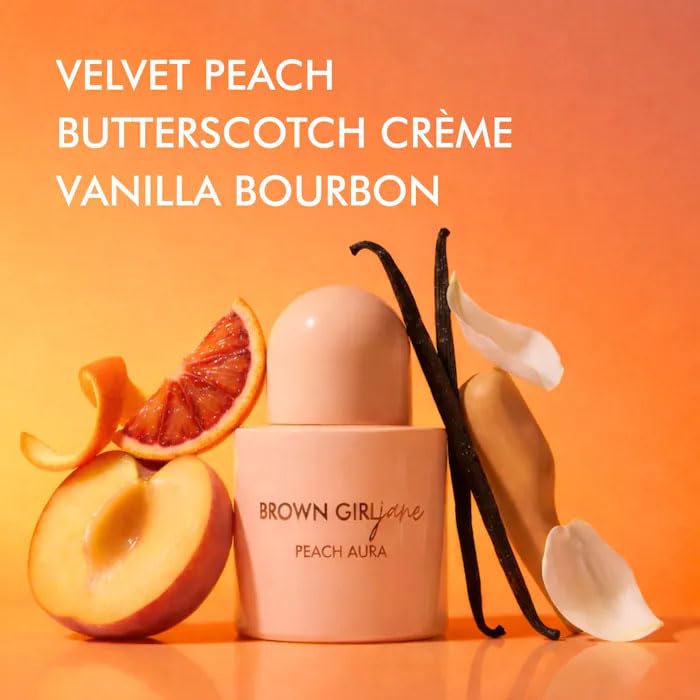 Peach Aura Eau de Parfum Spray for Women - Fruity Floral Peach Fragrance, Long-Lasting, Light & Romantic Scent, Perfect for Everyday Wear, Special Occasions, and Gifting - (0.33 oz/10ml)