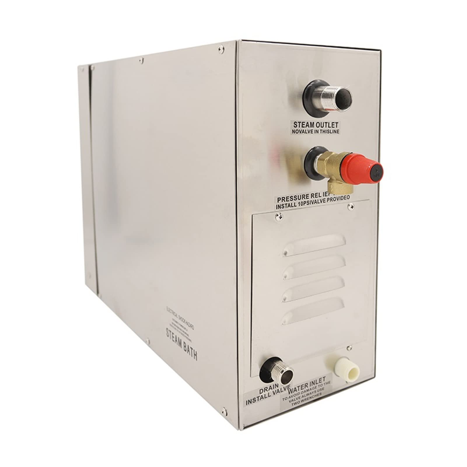 Generator pary do sauny, Komercyjny samodzielny generator generatora pary ze stali nierdzewnej domowy generator prysznica w kąpieli parowej 6kW Generator kąpieli elektrycznej