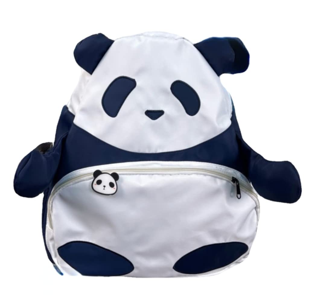 KOWVOWZ Kawaii Frog Large Novelty Backpack Girl Boy Teen Cute Fuuny Panda Animal High School Backpack Laptop Waterproof Bookbag (Panda)