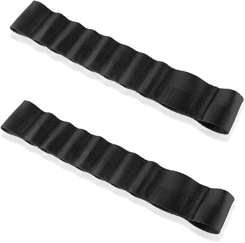 2 correas limitadoras de puerta compatibles con Wrangler CJ YJ TJ JK JKU JL JLU 1985-2023, correas de verificación ajustables resistentes de 9