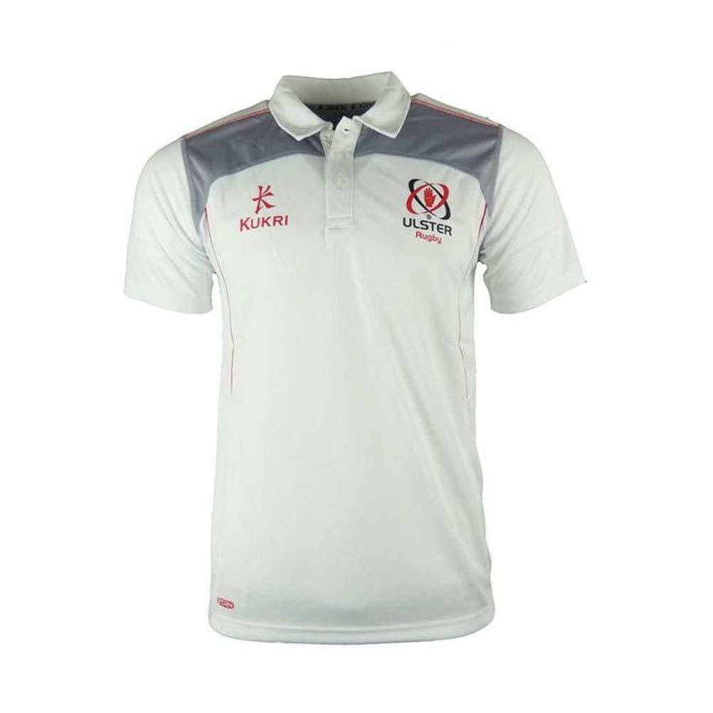 Kukri Ulster 2017/18 Players Performance Rugby Training Polo Shirt Top Sports