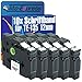 Produktbild Tito-Express PlatinumSerie 10 Schriftband-Kassetten kompatibel mit Brother TZ-135 TZe-135 12mm White/Clear P-Touch D200 BW BWVP VP D210 D400 AD D450 D600 D800 W E100 E110 E300 E500 E550 WVP GL100