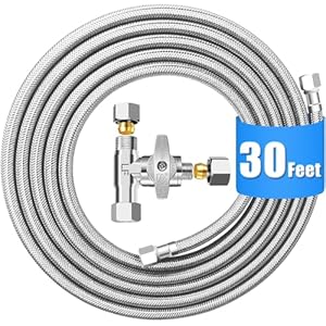 Haochen Kühlschrank-Wasserleitungs-Set mit T-Abschlagventil