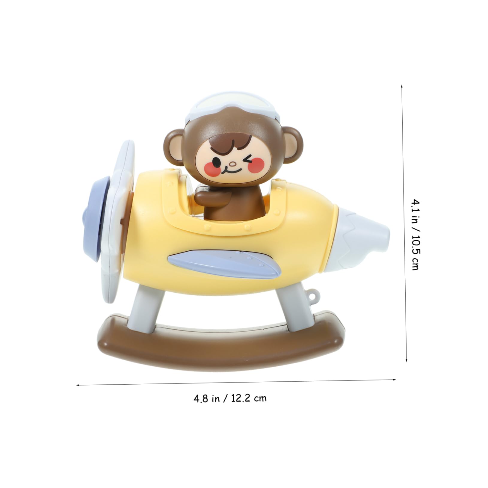 BESPORTBLE Airplane Shape Whistle for Fun Musical Instrument Lightweight Whistle for Birthday Parties Festivals Games Entertainment Developmental