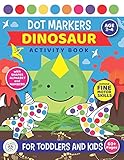 t rex motorcycle  Dot Markers Dinosaur Activity Book For Toddlers and Kids: Age 2 - 4 Preschool  SHAPES, NUMBERS and Alphabet  Fine motor skills  Cute Dino and T-rex coloring dots book