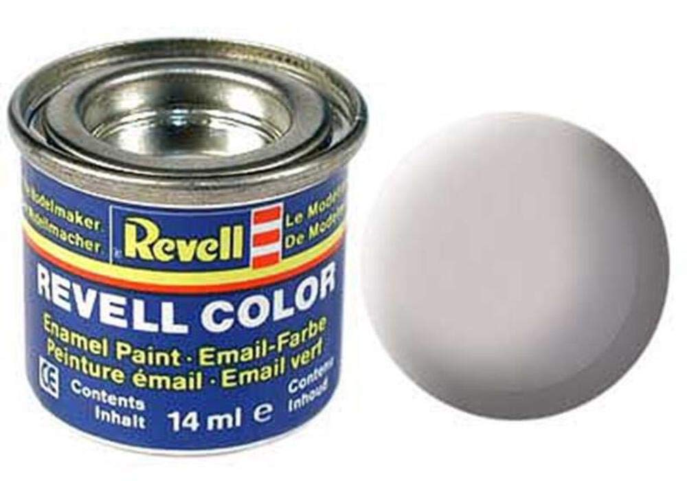 Peinture émail Revell gris moyen mat modélisme accessoires