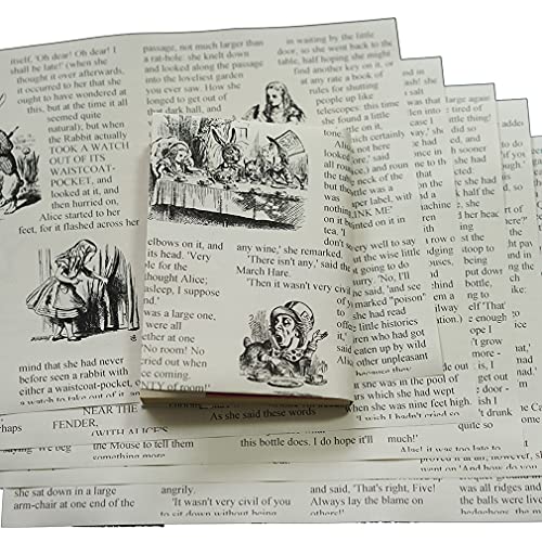 puikko 紙製ブックカバー 「不思議の国のアリス」3 (再生紙)