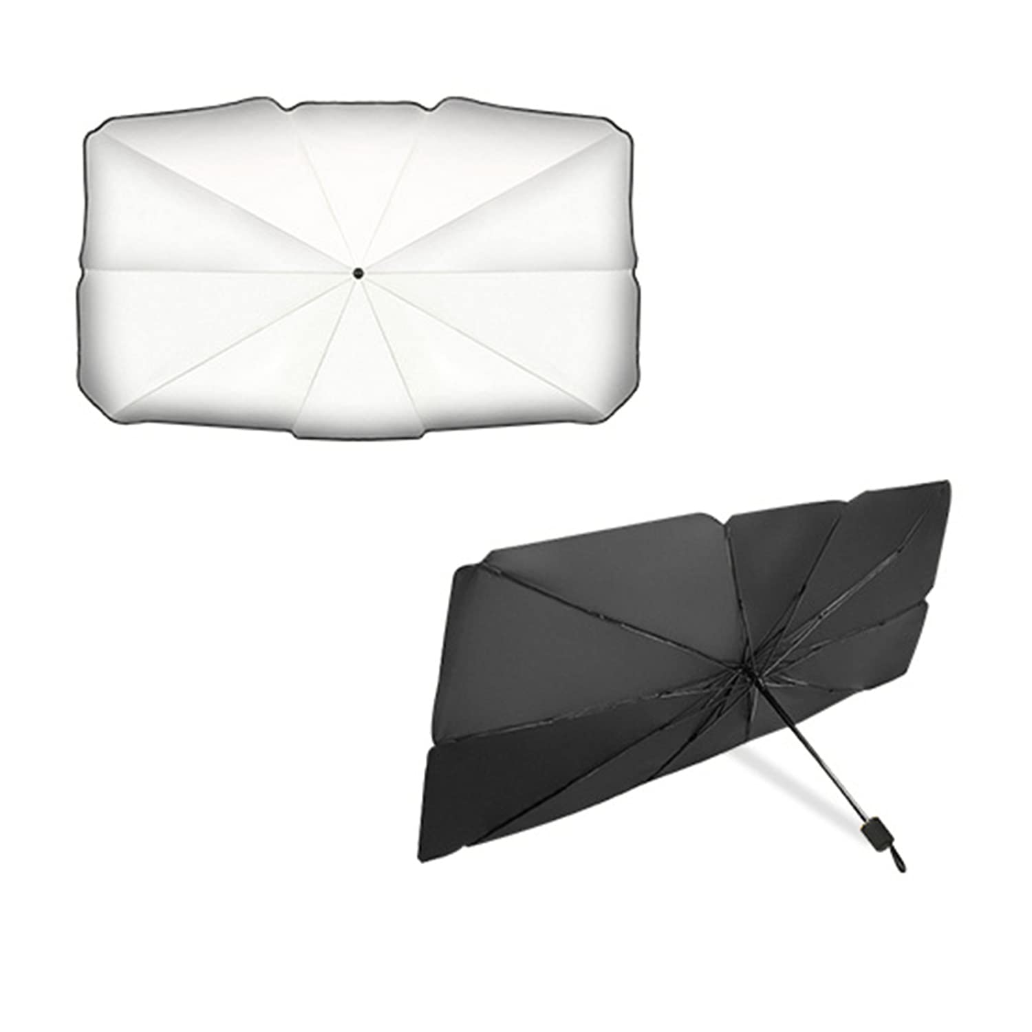 Car Sun Shade Protector Parasol Auto Front Window Sunshade Covers Car Sun Protector Interior Windshield Protection Accessories (Small)