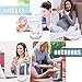 LED Bedside Water Dispenser,Desktop Water Bottle Dispenser,New upgrade LED Light and Touch buttons, Portable 5 Gallon Water Dispenser,with 7 Levels Pumping and Light,Suitable for Home, Office, (white)