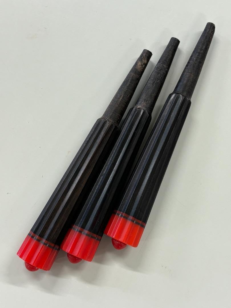 Amazon.co.jp: 沖縄三線用 黒檀カラクイ サンゴ色 3本セット C : 楽器