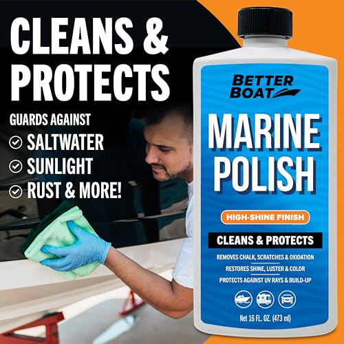 Image of Marine Polish High-Gloss Gel Coat Restorer, Oxidation Remover, Better Boat