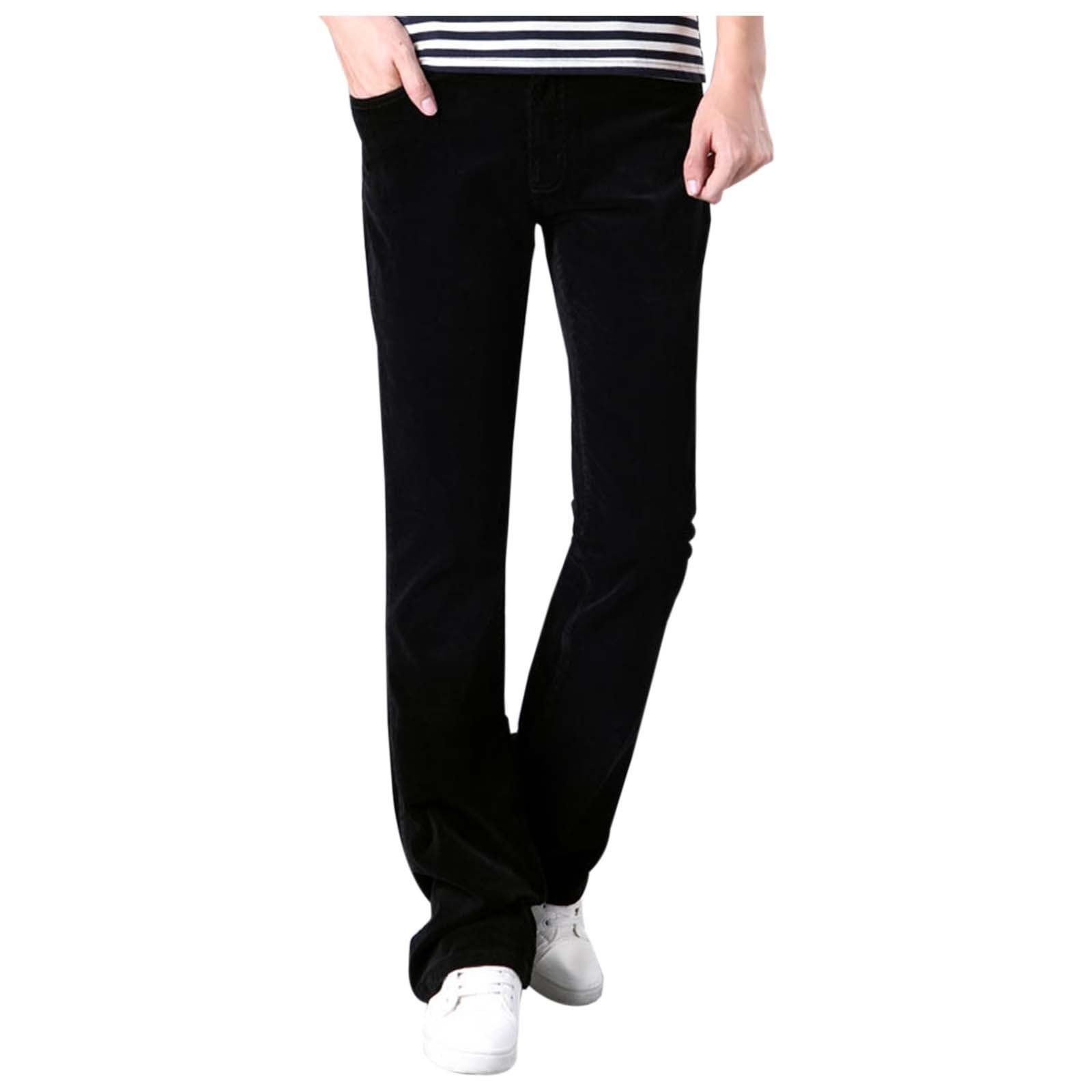 Pantalones Hombre Cargo Algodón Chino Correr Recto Casual Primavera Corte Slim Cintura Elástica Transpirable Cómodo Tendencia Diario Ciudad A22
