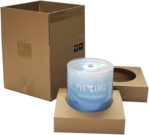 Miniatura 2 de PlexDisc DVD+R - Disco superior plateado de 4.7 GB 16 x grabables - Husillo de 100 discos (FFP) 63C-115-BX negro