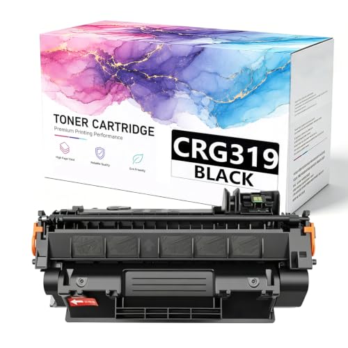 Toner CRG319 haut rendement 2500 pages pour Canon LBP6650DN impression laser nette