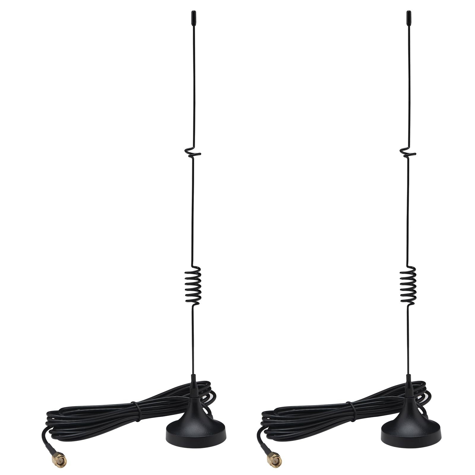 Kaunosta 4G LTE Antenna 8dBi SMA Male Magnetic Base Antenna with 6.6ft/3M RG174 Cable for 4G LTE USB Adapter Wireless Range Extender Wireless CPE Router Cellular Gateway Industrial IoT Router