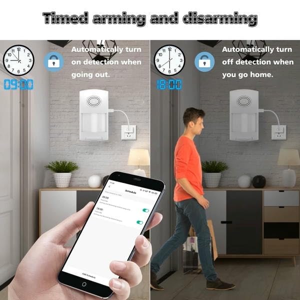 Sensor de Movimiento Wifi con Temporizador Personalizado
