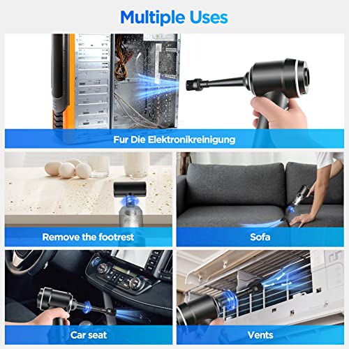 Mini aspirapolvere per auto, potente aspirapolvere...