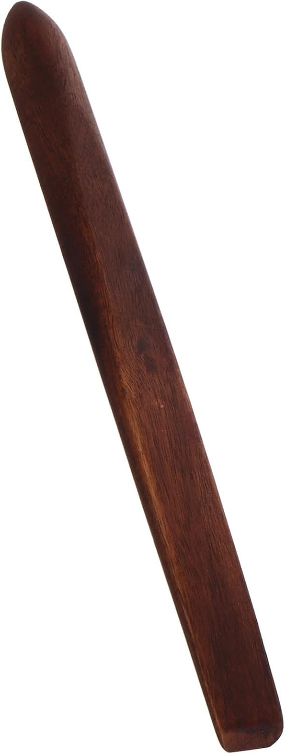 PRETYZOOM Acacia Wood Sourdough Stir Stick Wooden Bread Making Tool Wooden Cooking Spurtle Ergonomic to Clean Multi-functional Stirrer