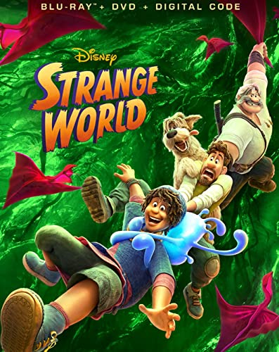 Strange World Blu-ray edición importada que soluciona el streaming lento 2