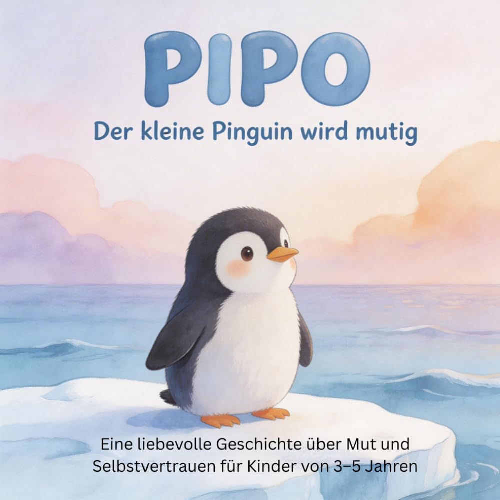 PIPO Der kleine Pinguin wird mutig: Eine liebevolle Geschichte über Mut und Selbstvertrauen für Kinder von 3-5 Jahren