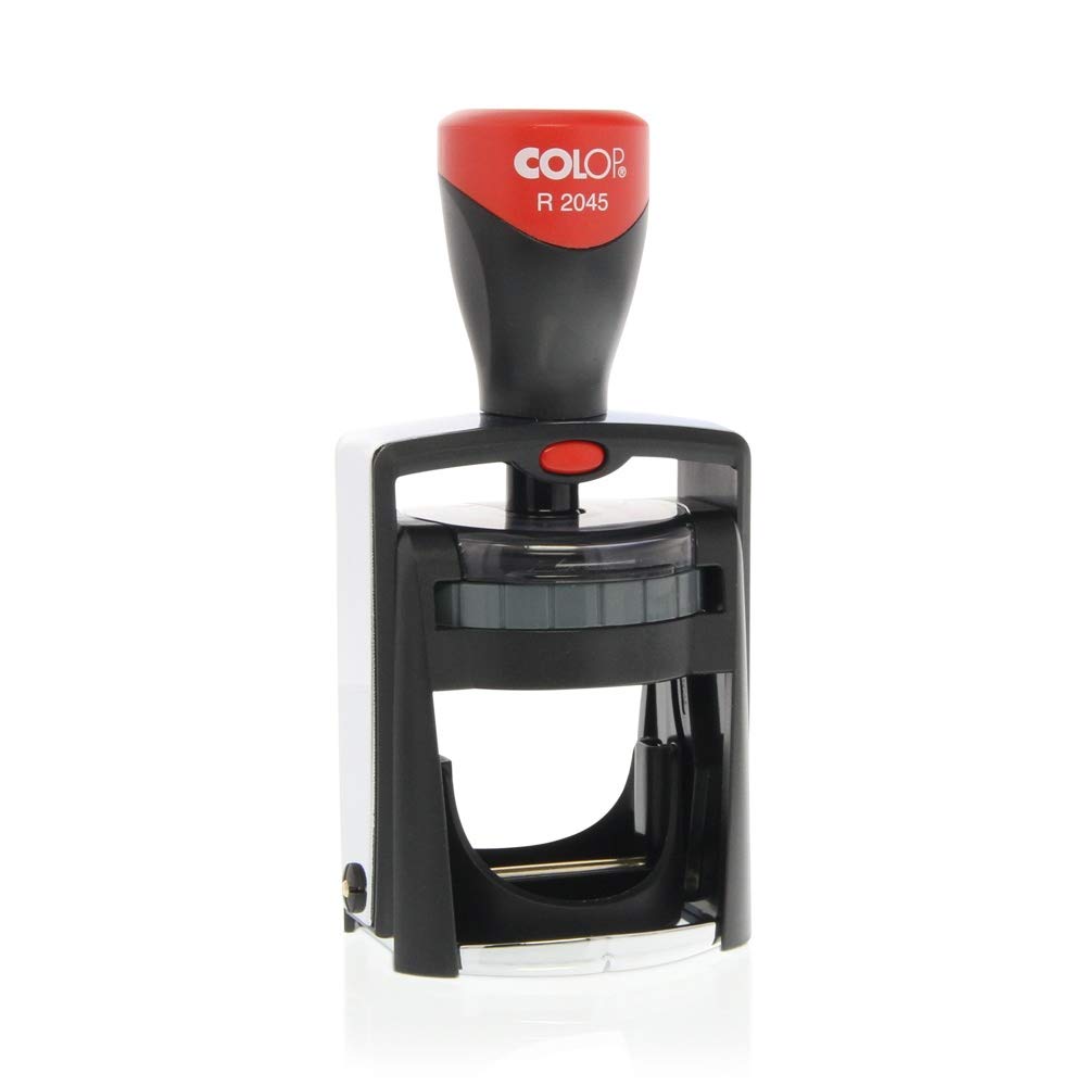 Stempel Colop Classic Line R 2045 custom (ø 45 mm - 7 Zeilen) mit individueller Textplatte