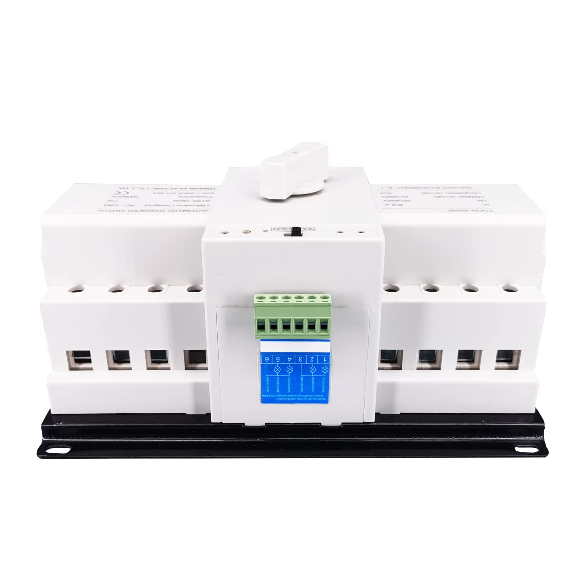 Interruttore Magnetotermico Differenziale 4P 63A 380V MCB Tipo Dual Power Switch di trasferimento automatico ATS(2 input 1 output)