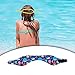 RNXRZANK 2xChildren Swimmers Headband Ear Bands Skin Friendly Cute Pattern to Keep Water Out and Hold Earplugs in Sturdy Flexible Adjustable