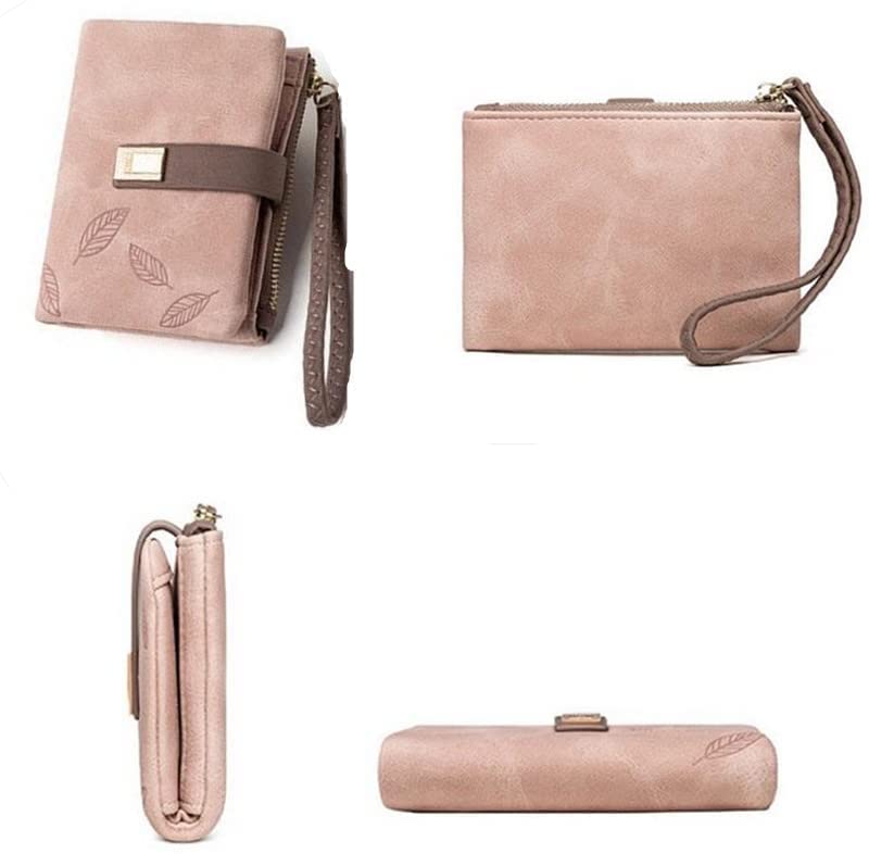 Wallets, Minimalist Wallet Pu Leather Women's Wallet Large Capacity Small Purse Clutch for Coin Pocket Birthday Card Holder3