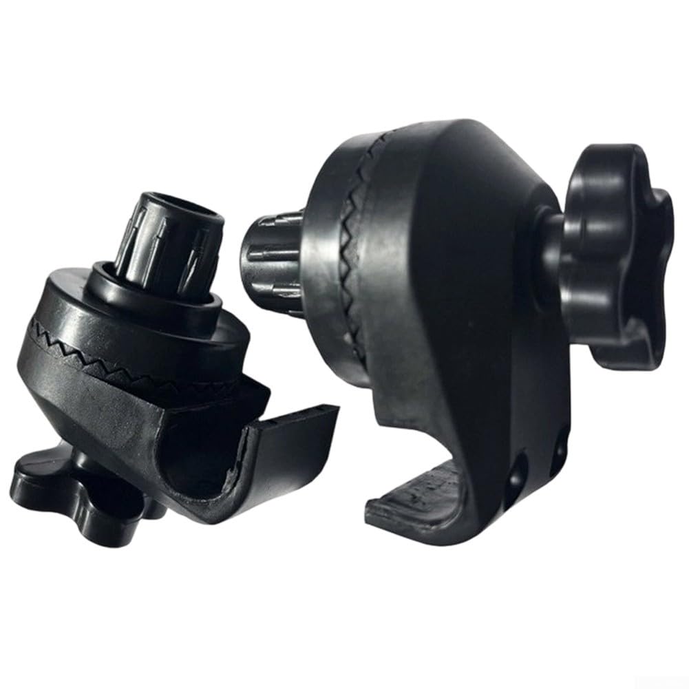 2pcs Plastic Canopy Frame Attachment Brackets For Round Swing Structures With Precise Dimensional Compatibility