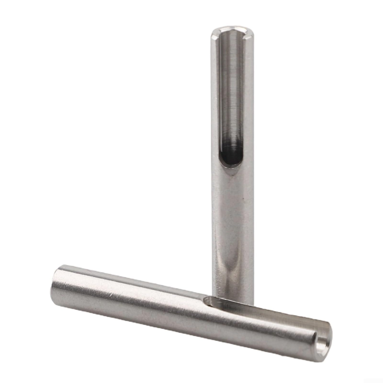Zestaw 20 niewidocznych balustrad kablowych, terminal 1/8 cala, stal nierdzewna T316, ukryte do kotwicy na schody i balkon, kolor srebrny, 38 mm