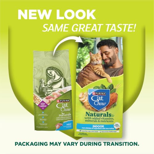 Purina Cat Chow Naturals Hairball, Indoor Dry Cat Food, 13 lb Bag