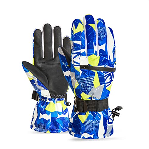 Gants de ski écran tactile et chauds gants de neige épais hiver