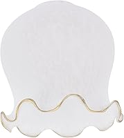 Vista 1 de Angoily Pantalla de cristal Pantalla de luz de vidrio Pantalla de lámpara de araña Pantalla de luz de techo de vidrio Cubierta de lámpara de lirio